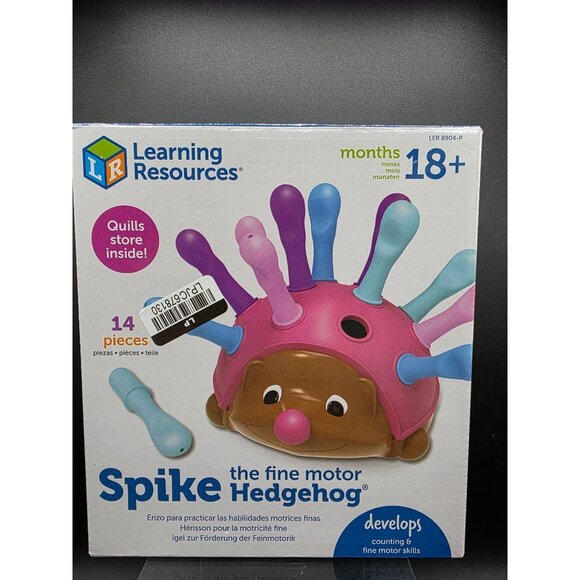 Learning Resources Spike The Fine Motor Hedgehog 18+ Months - Picture 1 of 8